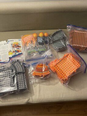 Huge K’nex Mario Kart Bulk Lot Mixed Pieces Collection Clear Out Kids Cars Game